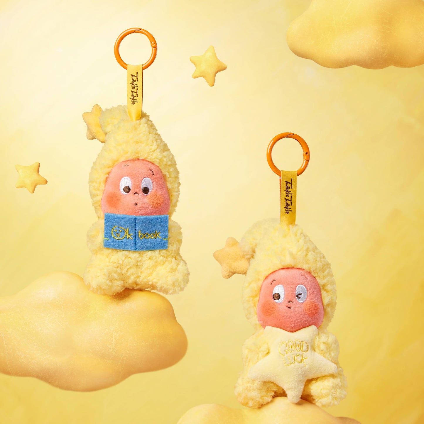 POP MART We are Twinkle Twinkle Series Plush Pendant Blind Box – Random Collectible Figures