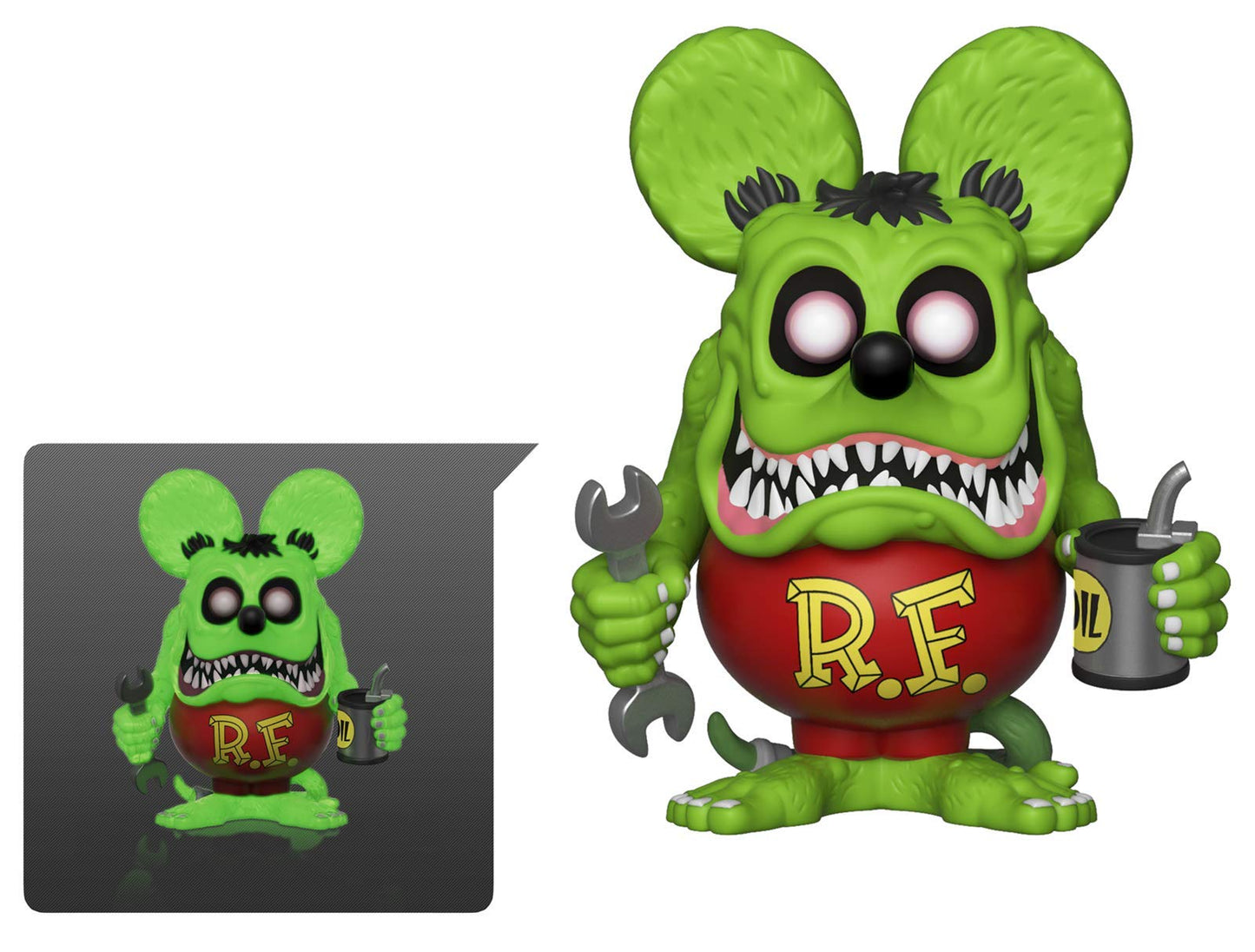 POP! Funko Icons Rat Fink (GITD) – SDCC 2019 Summer Convention Exclusive