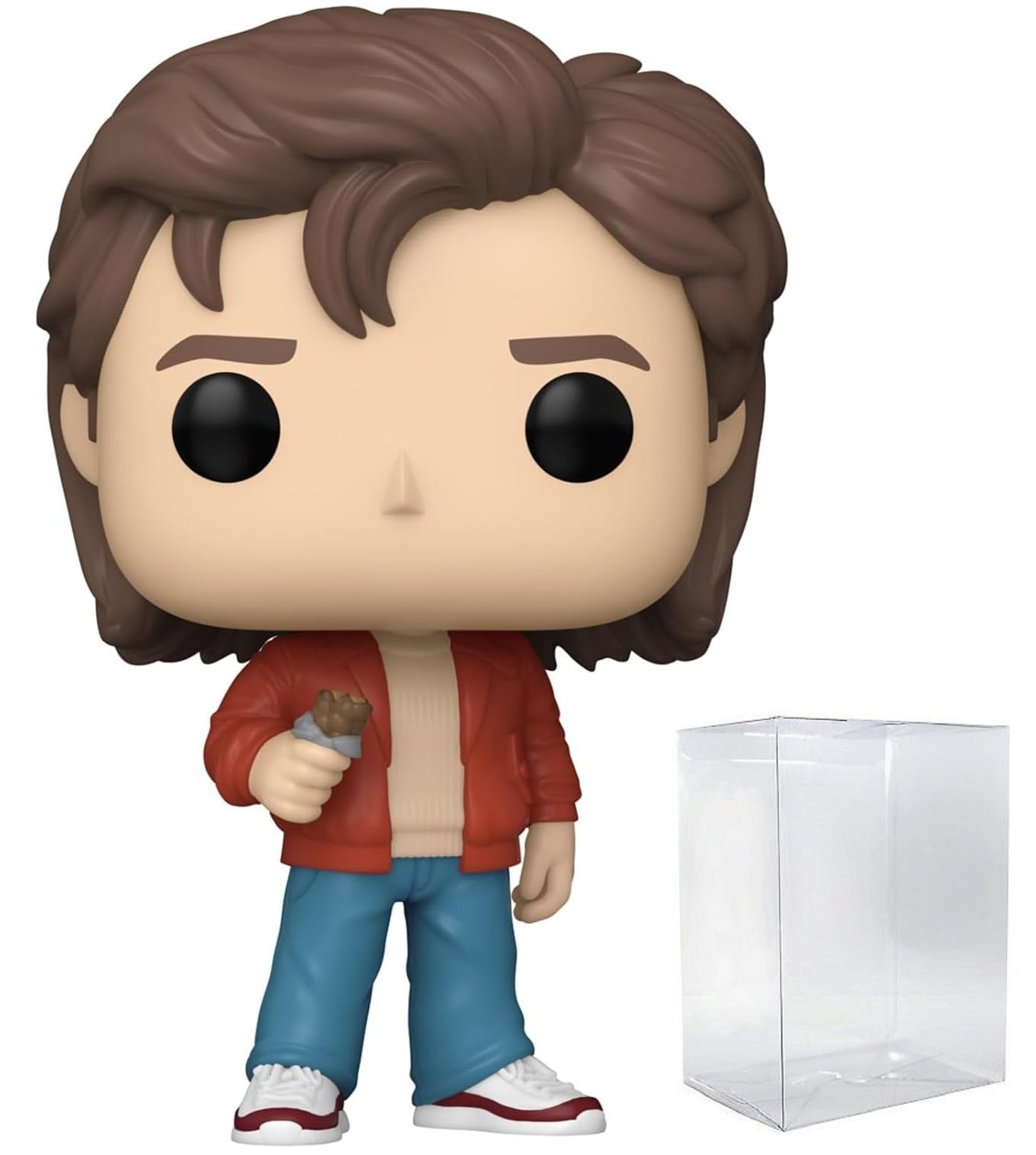 POP TV Steve Harrington (Season 5) Funko Vinyl Figure — 3.75-inch with Box Protector Case | Stranger Things