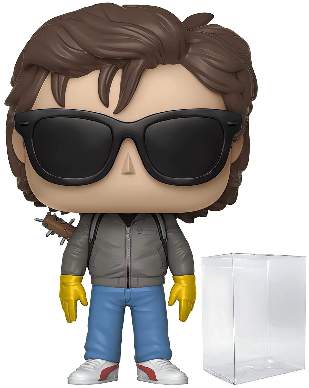 POP Steve Harrington Sunglasses – Stranger Things 3.75-Inch Funko Pop Bundle + Protector Case