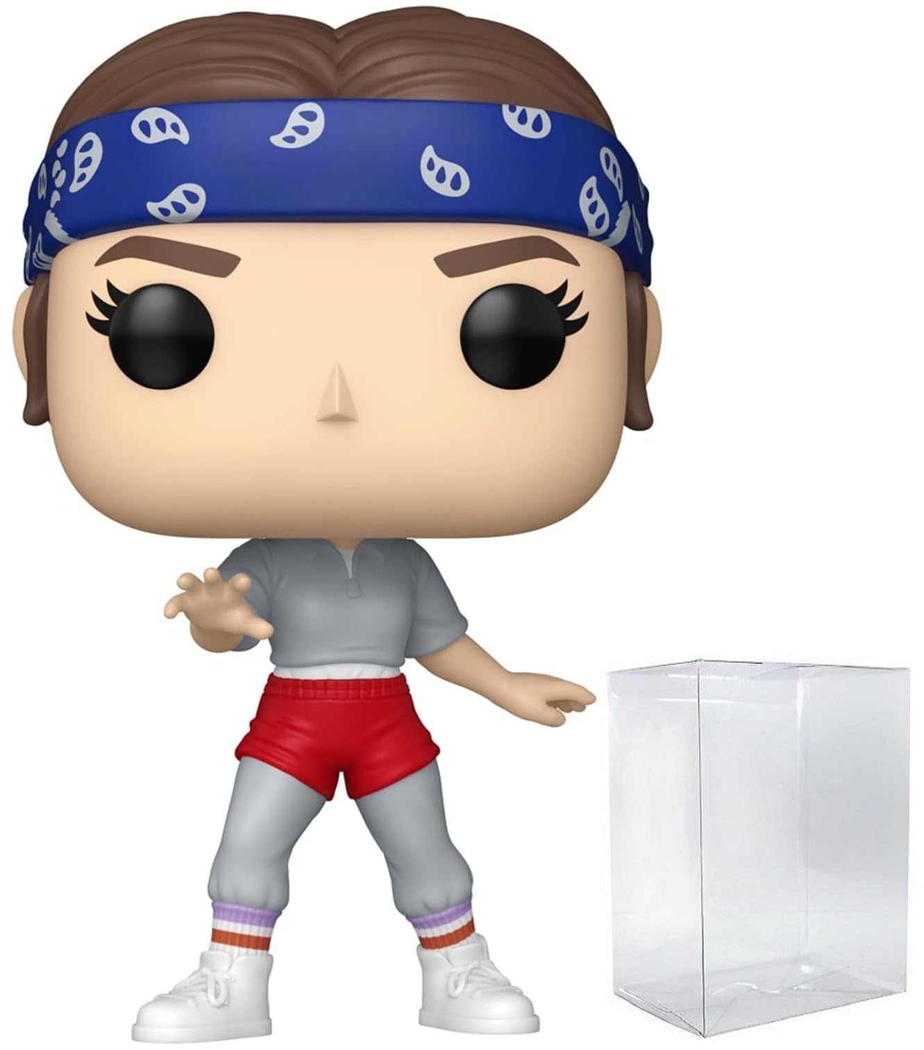POP TV Stranger Things Eleven with Bandana Season 5 Funko Vinyl Figure — 3.75in Bundle with Box Protector Case
