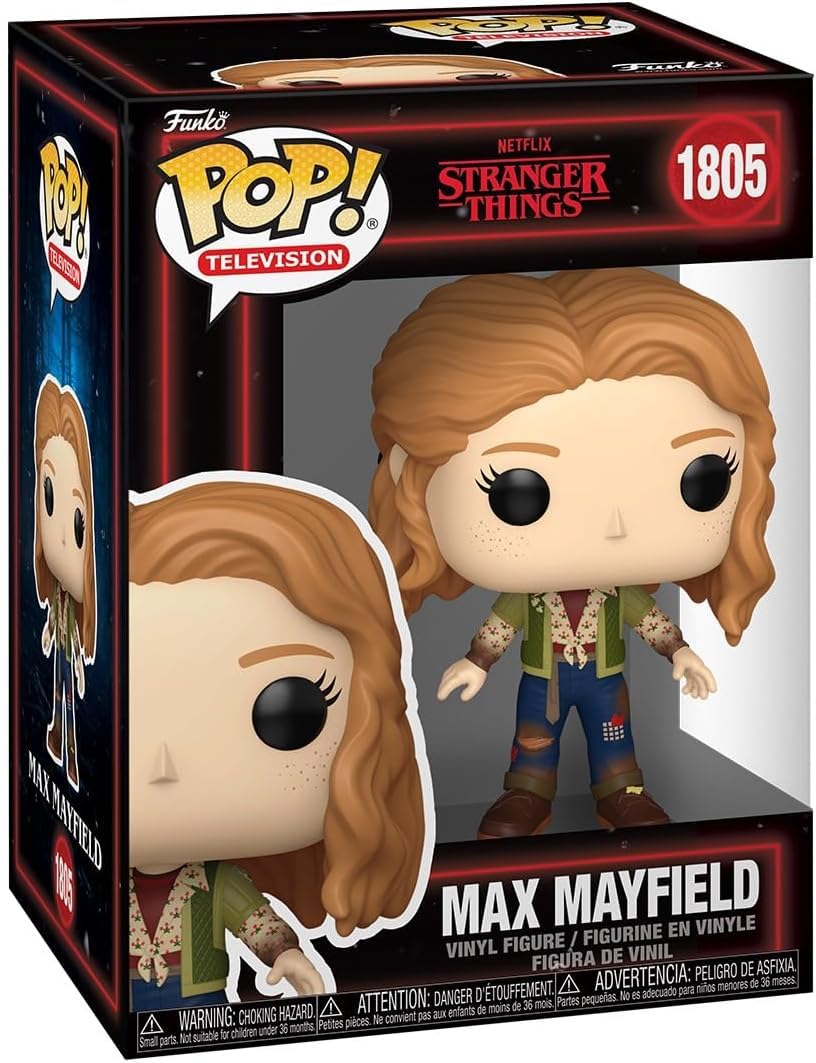POP TV Stranger Things Max Mayfield #1805 Funko Vinyl Figure — 3.75 inches with Box Protector
