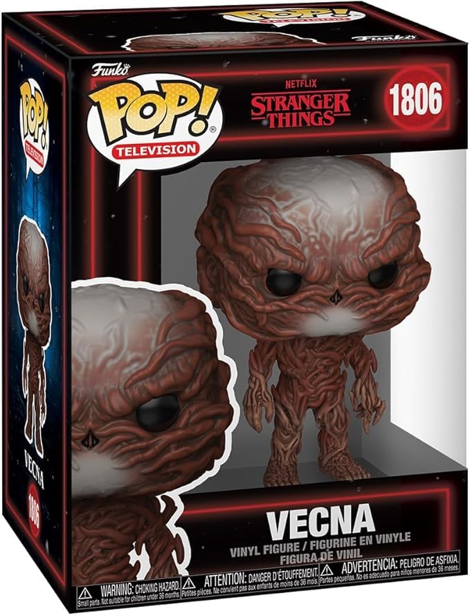 POP TV Vecna 1806 (Stranger Things Season 5) Funko Pop Vinyl Figure - 3.75 Inch | POP