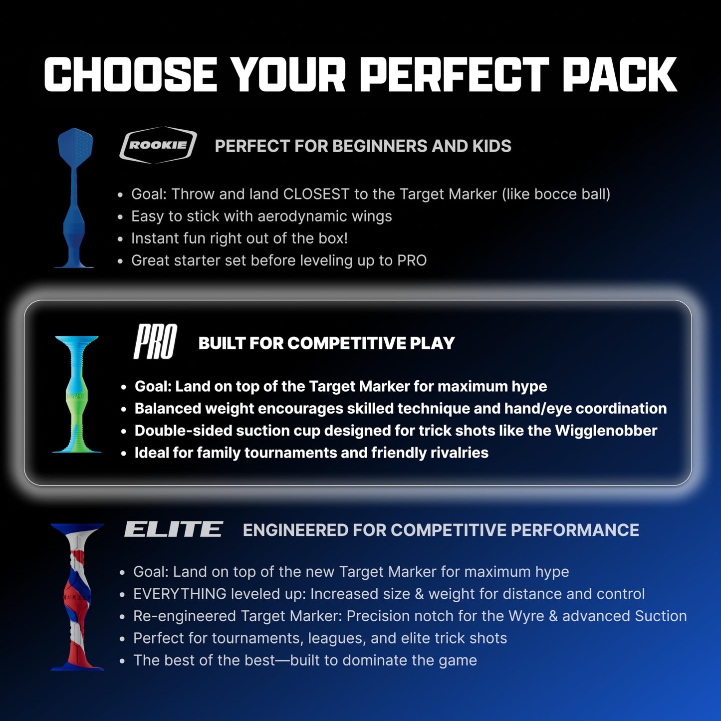 Popdarts Pro Pack (Blue & Green) – Indoor/Outdoor Suction Cup Dart Game | POPDARTS