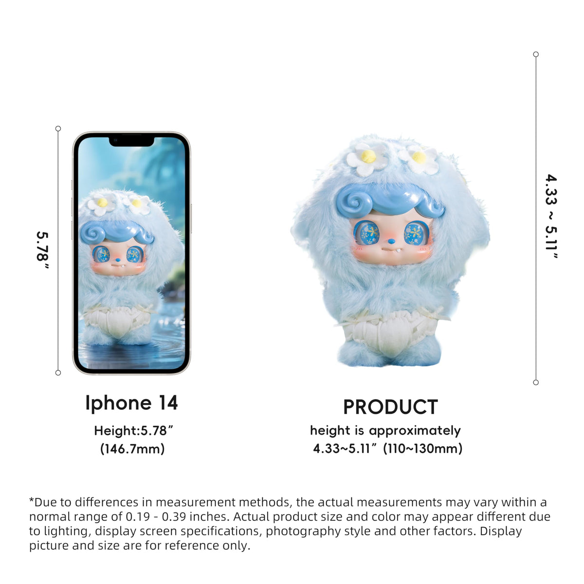 POP JOY Plush Blind Box – Q.Kid Fairy Tales Series 5-Inch Vinyl Plush Keychain Figure