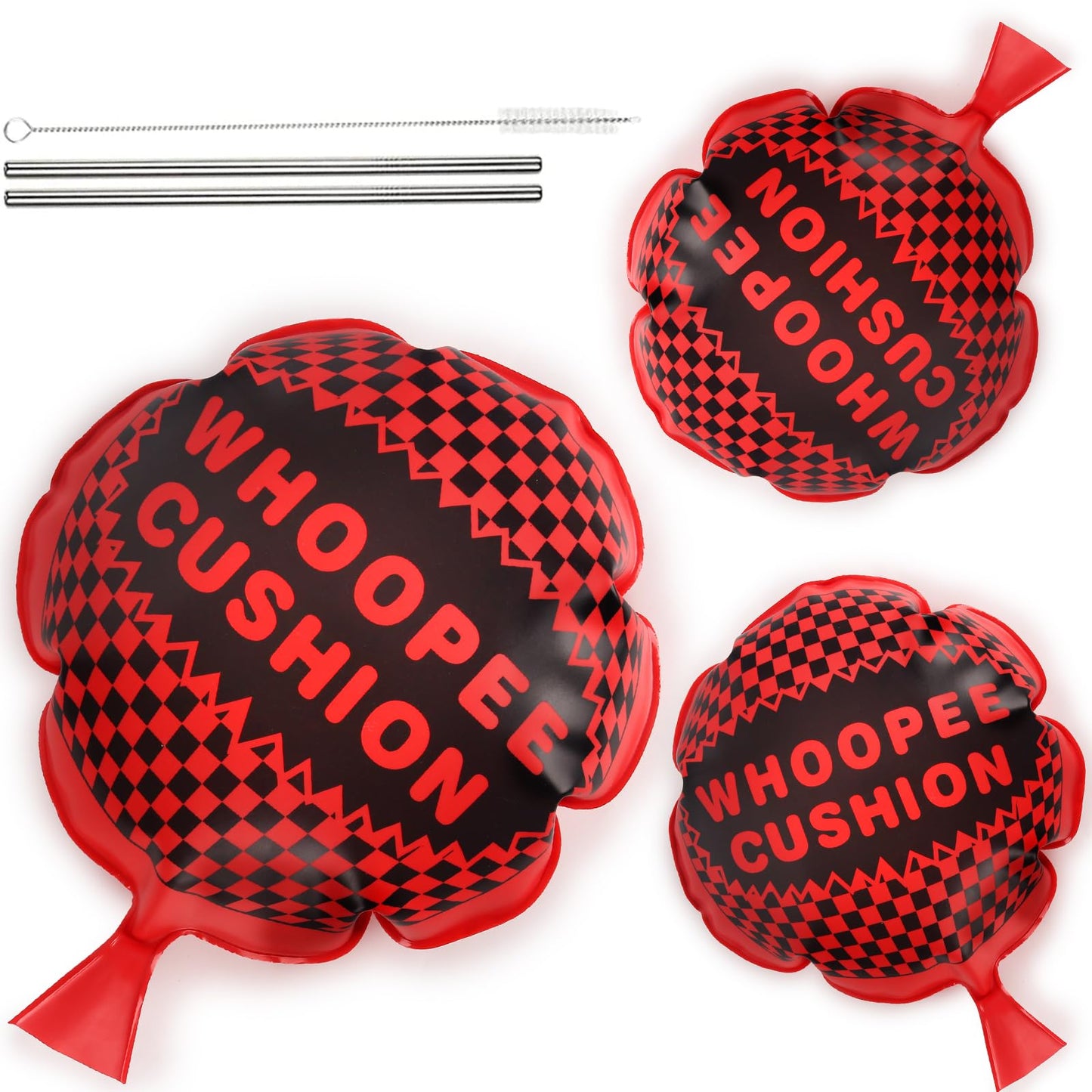 POPLAY 3 PCS Whoopee Cushions – Fart Pillow Prank Toys for Parties, Gifting & Fun