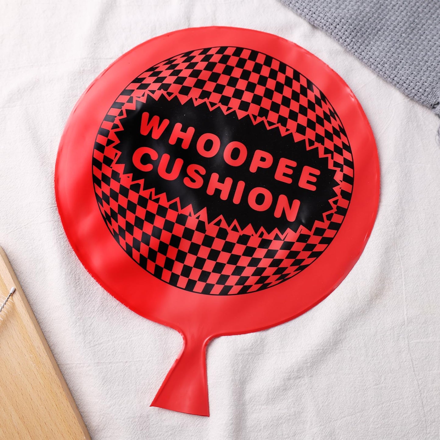 POPLAY 2-Pack Whoopee Cushions - 10-Inch Fart Prank Pillows for Parties