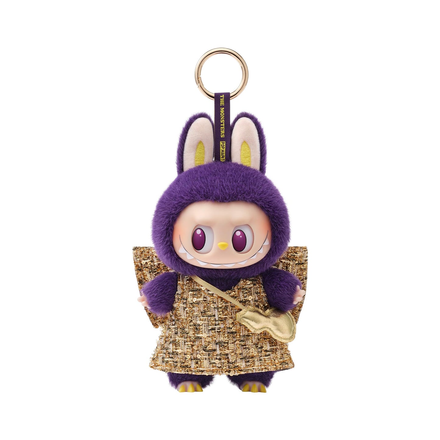 POP MART LABUBU × Pronounce Wings of Fortune Vinyl Plush Hanging Card | Collectible Desk Decor