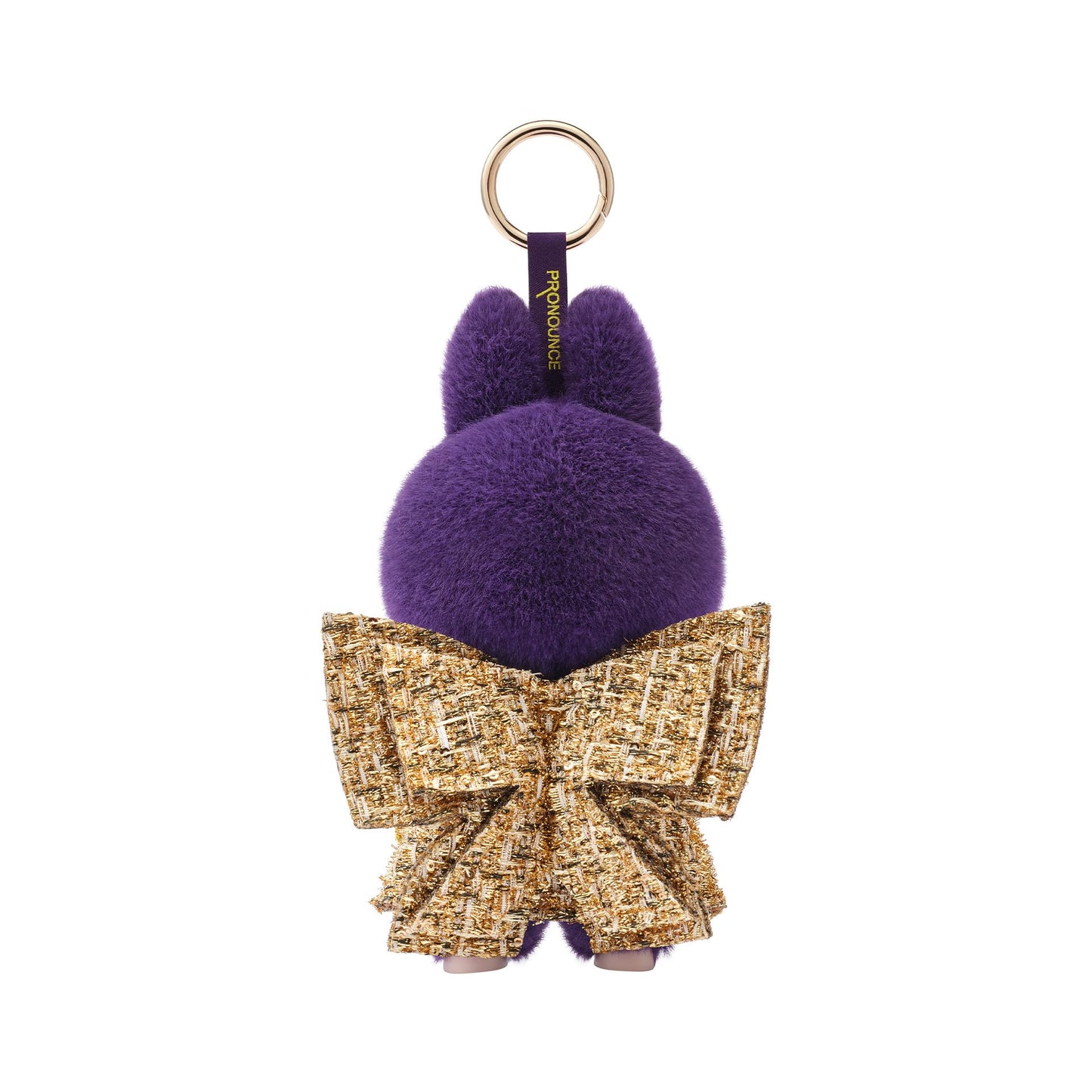 POP MART LABUBU × Pronounce Wings of Fortune Vinyl Plush Hanging Card | Collectible Desk Decor