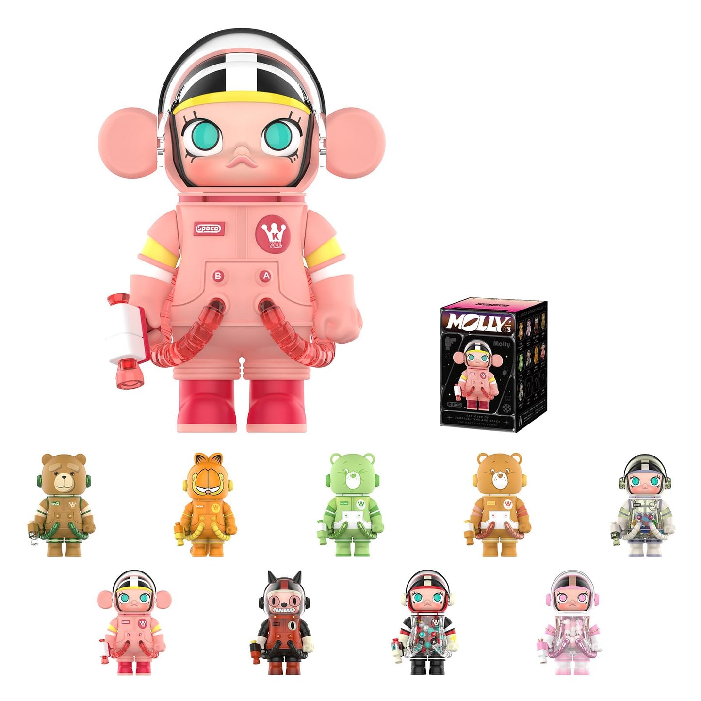 POP MART MEGA SPACE MOLLY 100% Series 3 Blind Box Figures