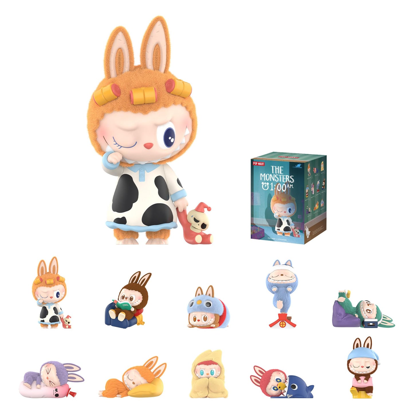 POP MART The Monsters 1:00 A.M. Blind Box Figures – Collectibles & Gift Idea