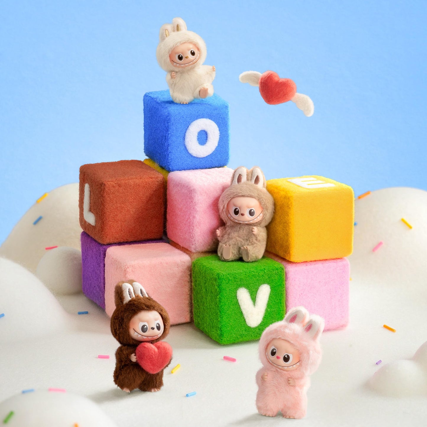 POP MART The Monsters Pin for Love Series N-Z Blind Box Set | Labubu Collectible Toys