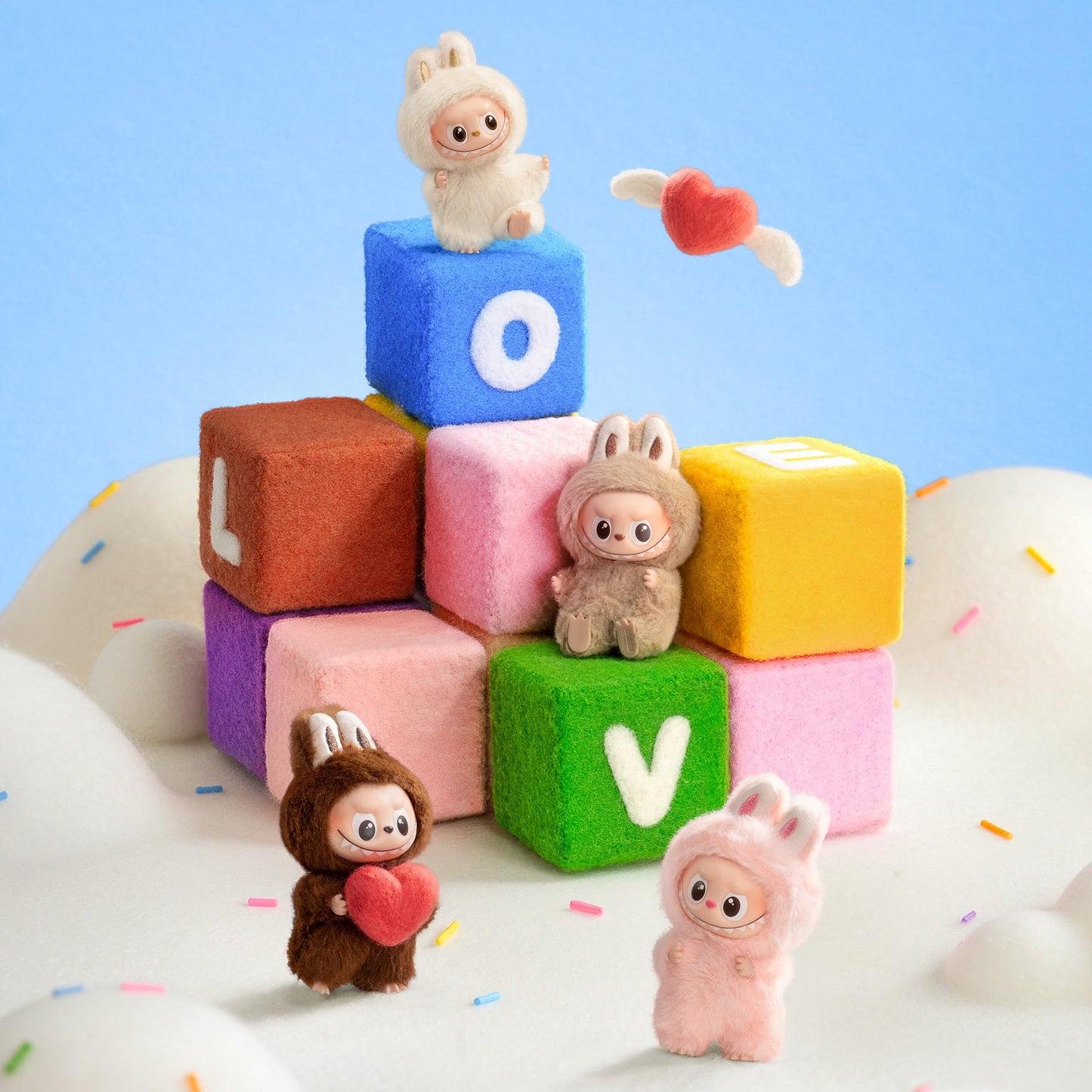 POP MART The Monsters Pin for Love Series N-Z Blind Box Set | Labubu Collectible Toys
