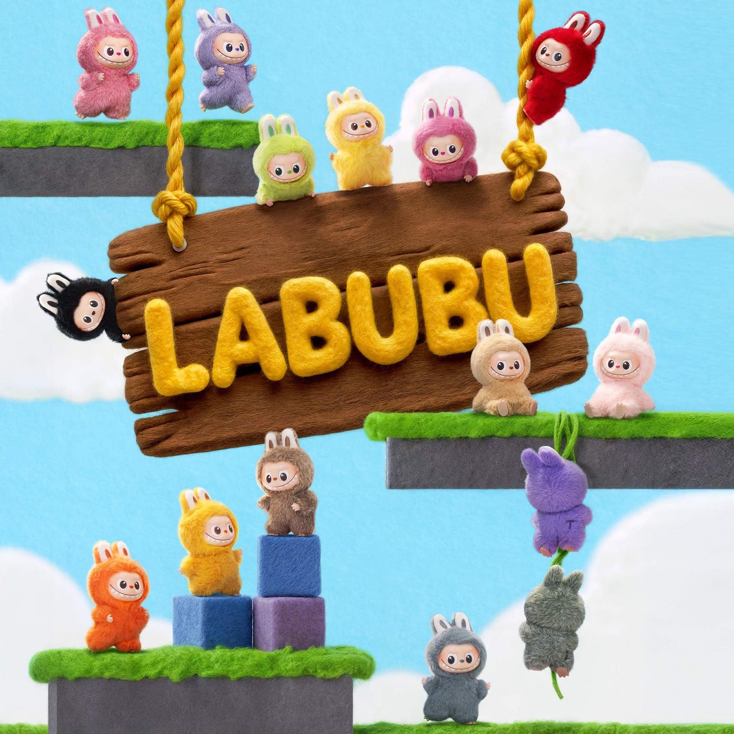 POP MART The Monsters Pin for Love Series N-Z Blind Box Set | Labubu Collectible Toys