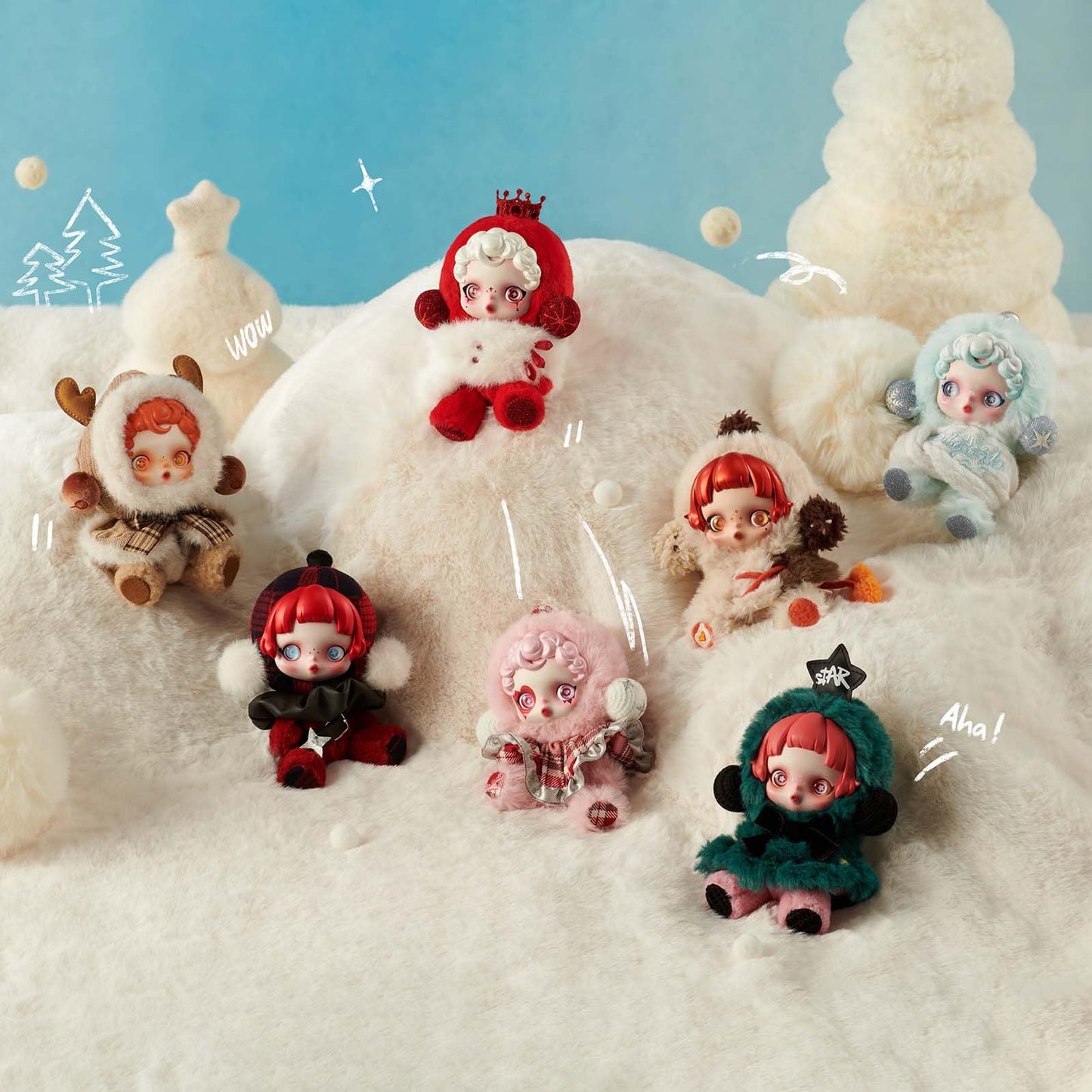 POP MART Skullpanda Winter Symphony Series Blind Box Figures – Collectible Toys & Gift Ideas