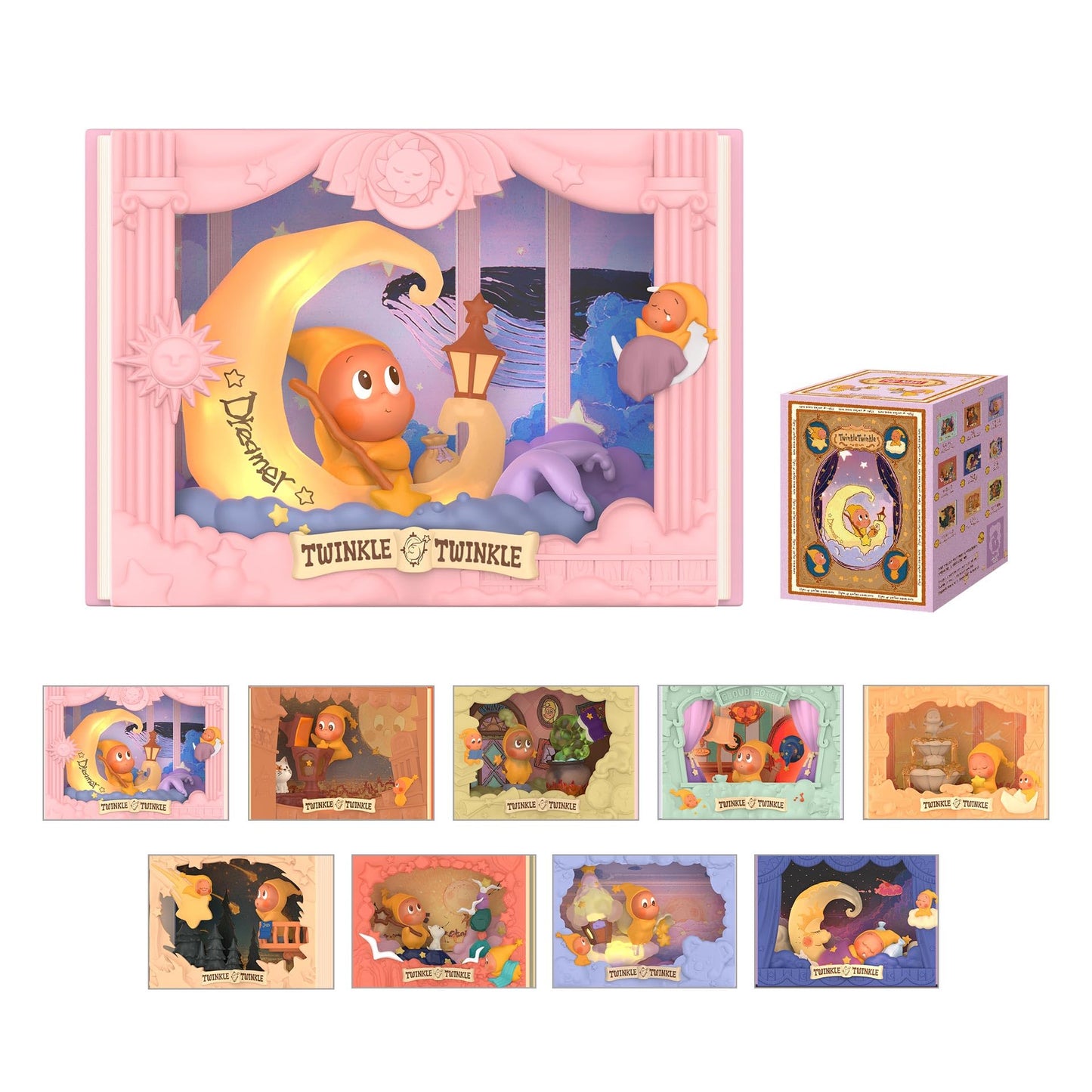 POP MART Twinkle Twinkle Light Up Figures | Blind Box Collectibles & Home Decor