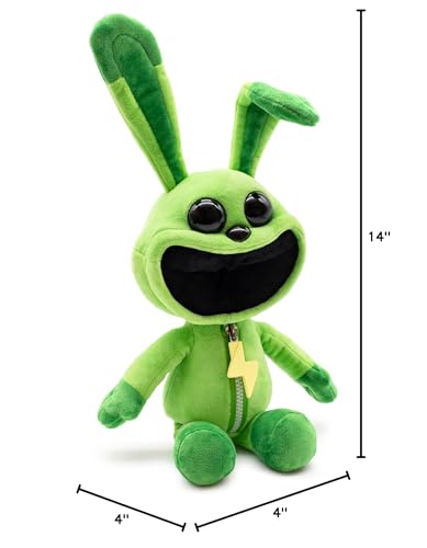 Poppy Playtime Smiling Critters 14-Inch Green Plush Doll – Collectible Toy