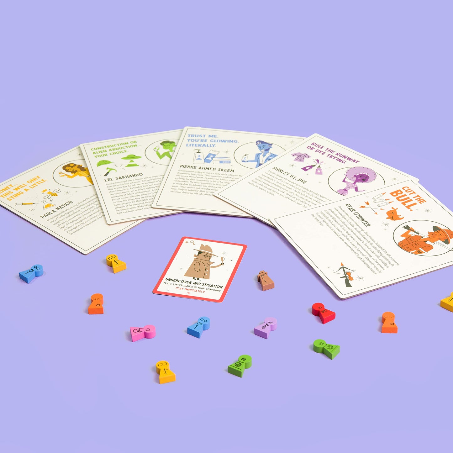 Cultivate Board Game | Award-Winning Satirical Cult Leaders | 2-5 Players | 14+ | 20–50 Min | Pops & Bejou Games