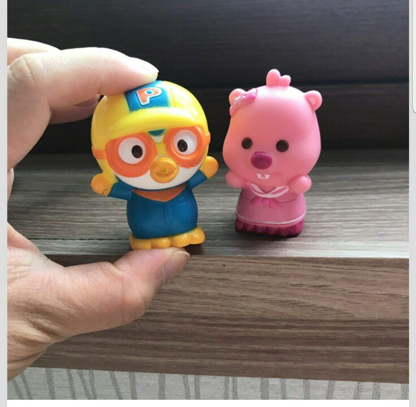 PORORO Character Bath Toy 6-Piece Set | Imaginative Bath Play for Kids