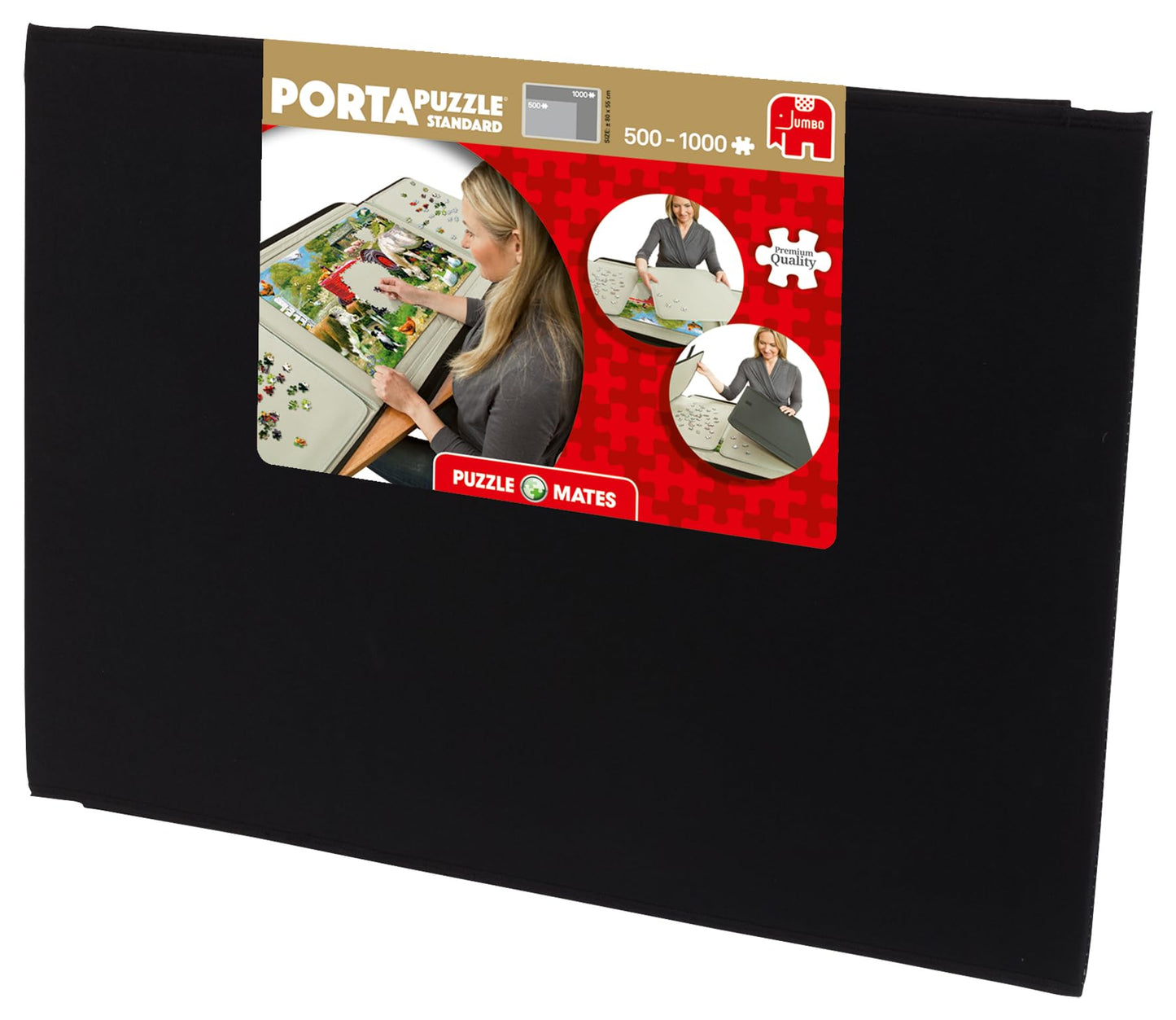 PortaPuzzle Jumbo 1000-Piece Puzzle Board & Case | Portable Jigsaw Puzzle Accessories