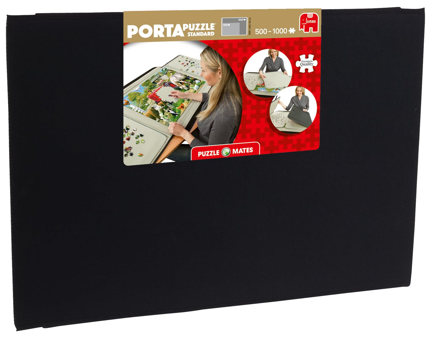 PortaPuzzle Jumbo 1000-Piece Puzzle Board & Case | Portable Jigsaw Puzzle Accessories
