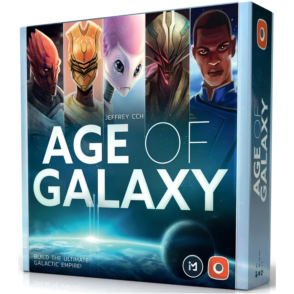 Age of Galaxy: Second Edition – 4X Sci-Fi Strategy Card Game by Portal Games | 1–4 Players | 45–60 Min