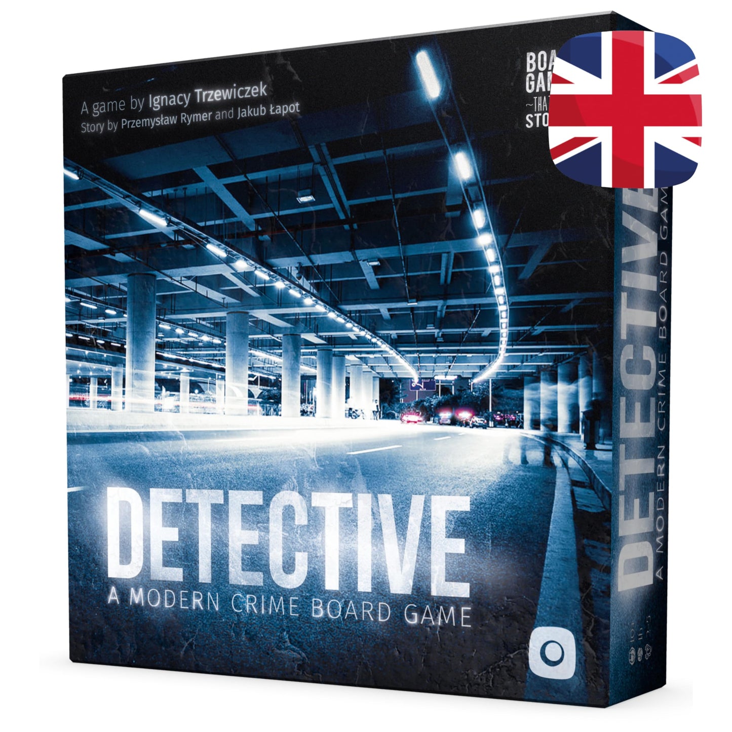 Portal Games Detective Blue — Cooperative Crime Board Game (1–5 players, 120–180 min)