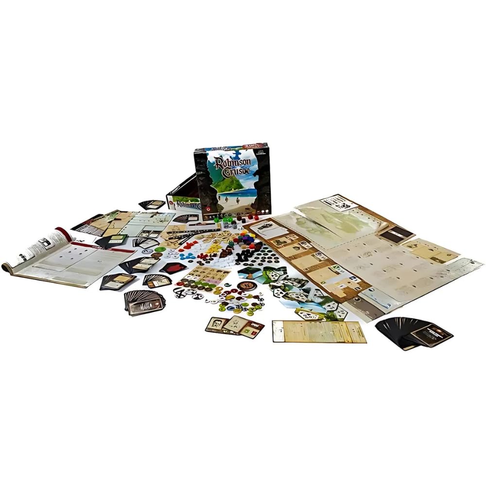 Robinson Crusoe: Adventures on the Cursed Island – Portal Games | Cooperative Board Game