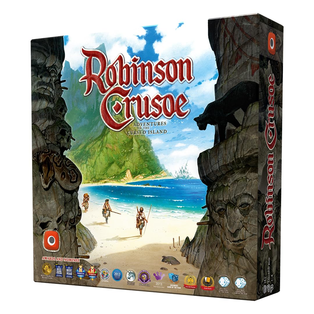 Robinson Crusoe: Adventures on the Cursed Island – Portal Games | Cooperative Board Game