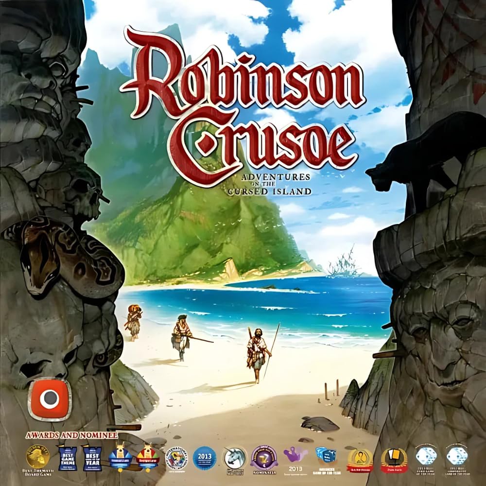 Robinson Crusoe: Adventures on the Cursed Island – Portal Games | Cooperative Board Game