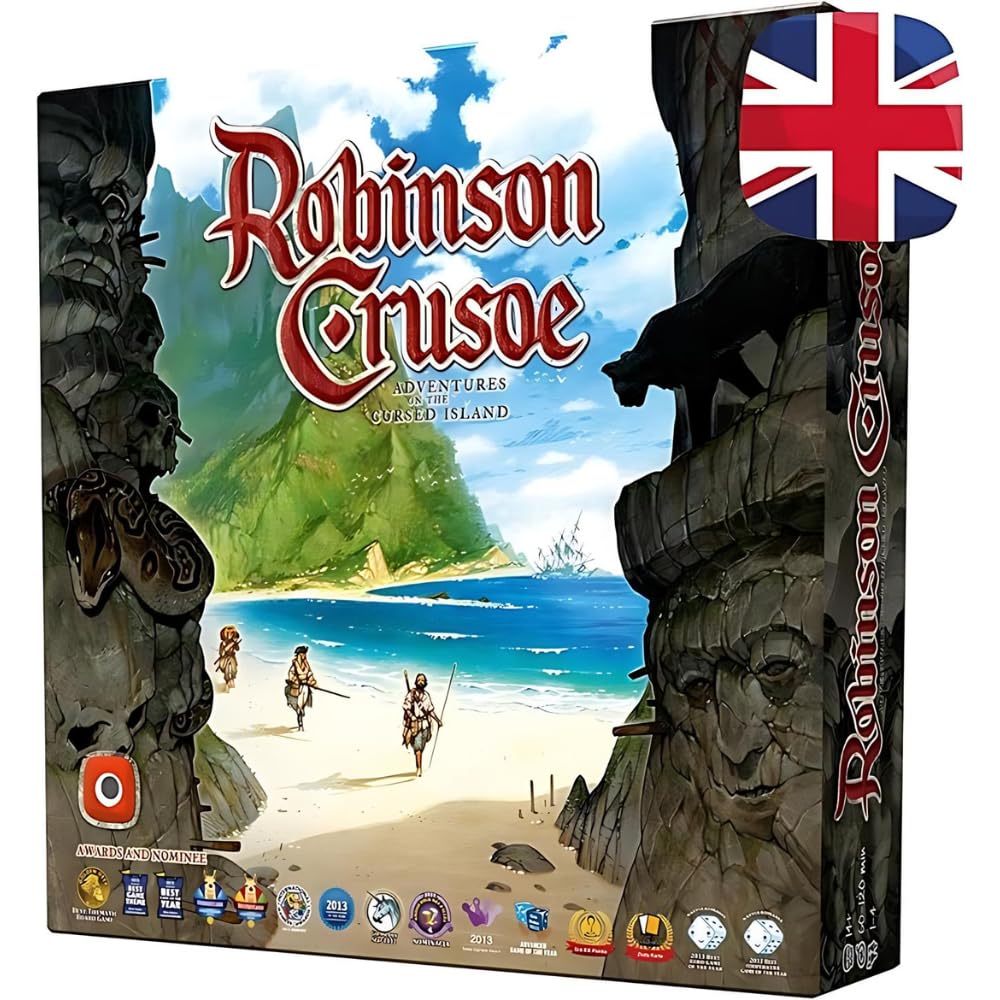 Robinson Crusoe: Adventures on the Cursed Island – Portal Games | Cooperative Board Game