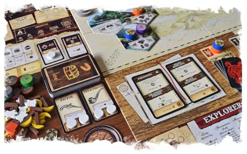 Portal Games Robinson Crusoe Collector's Edition – Ultimate Cooperative Survival Board Game (1–4 Players, Ages 14+)