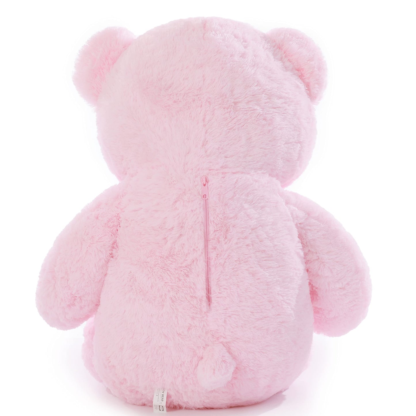 Poutmac Big Pink Teddy Bear 4ft – Giant Plush Gift for Valentines, Christmas & Birthdays