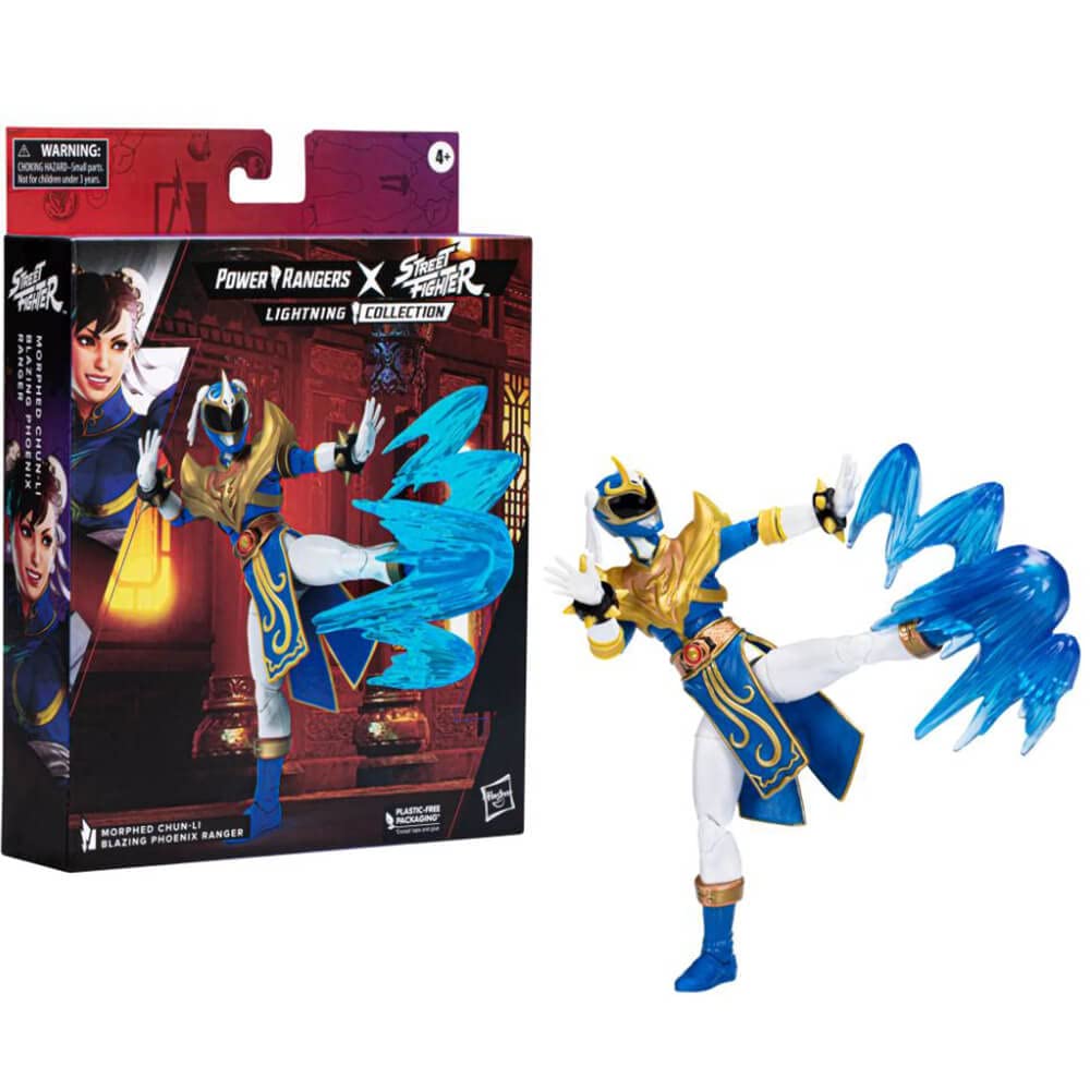 Power Rangers x Street Fighter Lightning Collection Morphed Chun-Li Blazing Phoenix 6-Inch Action Figure