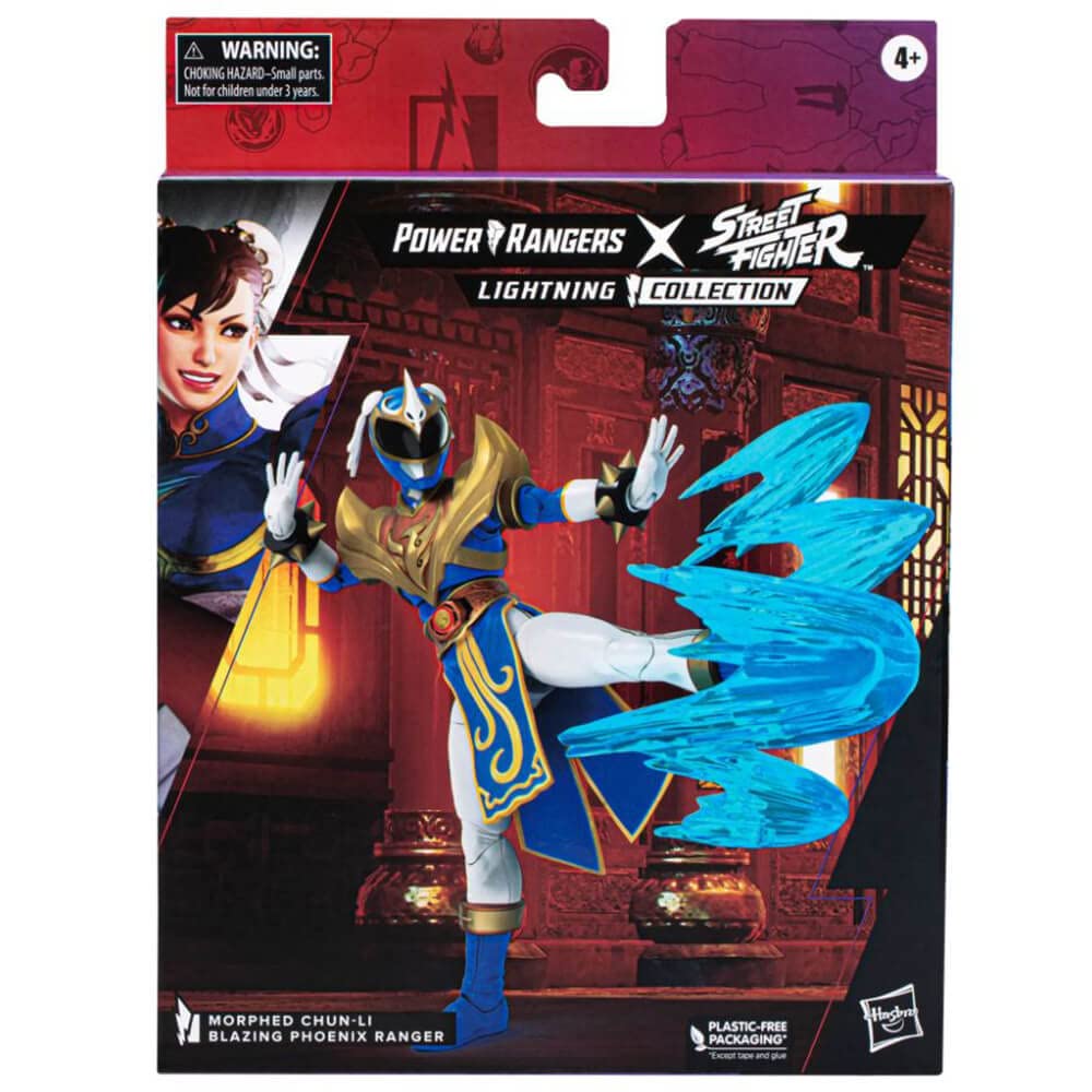 Power Rangers x Street Fighter Lightning Collection Morphed Chun-Li Blazing Phoenix 6-Inch Action Figure