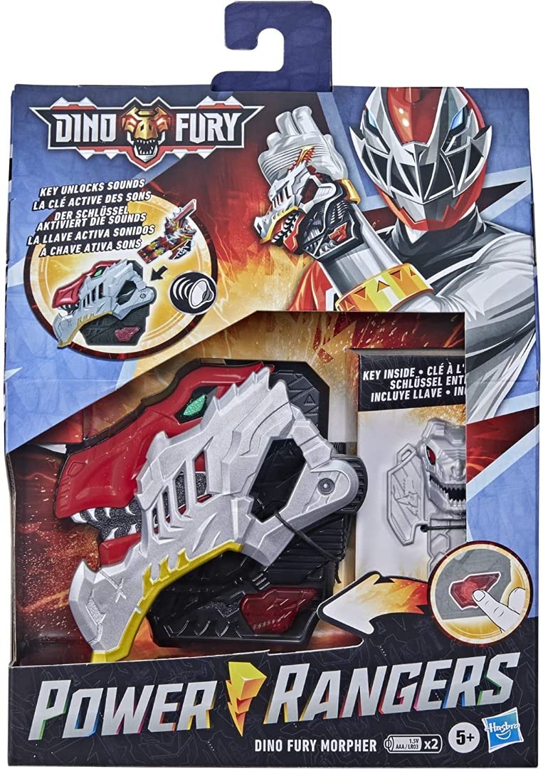 Power Rangers Dino Fury Morpher with Key – Lights & Sounds | Ages 5+