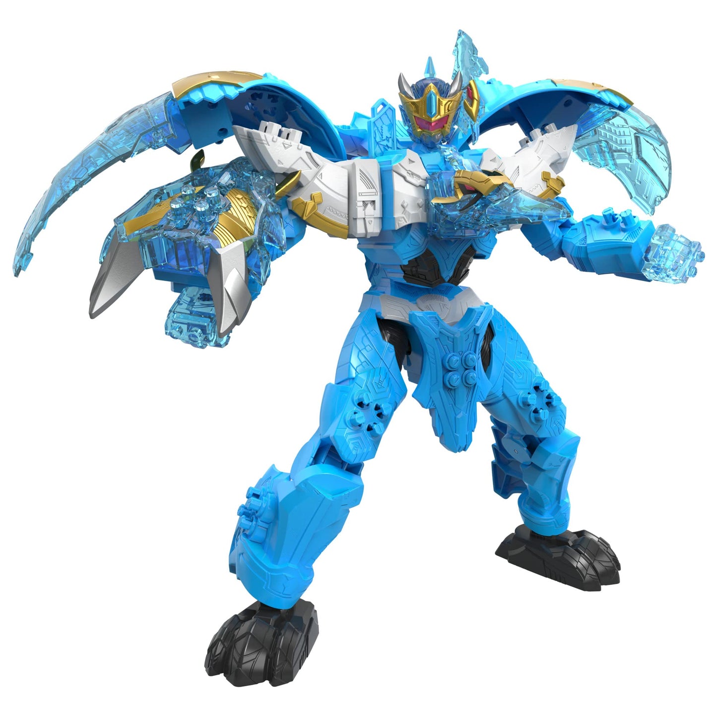 Power Rangers Dino Fury Zord Link Ptera Freeze Zord Action Figure | Build Ultrazord Play