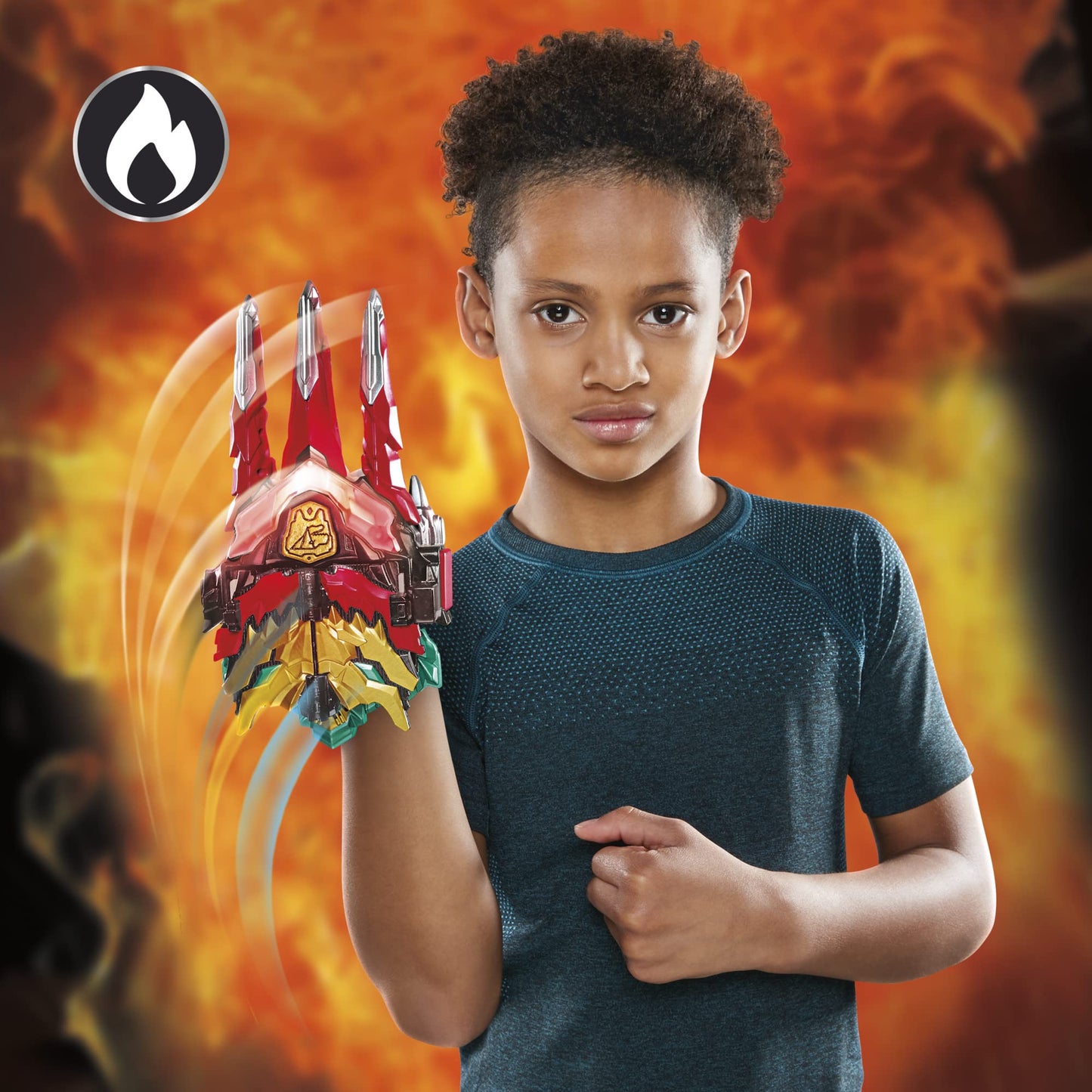 Power Rangers Dino Knight Morpher Toy with Lights & Sounds and Red Ranger Key – 5+ Years