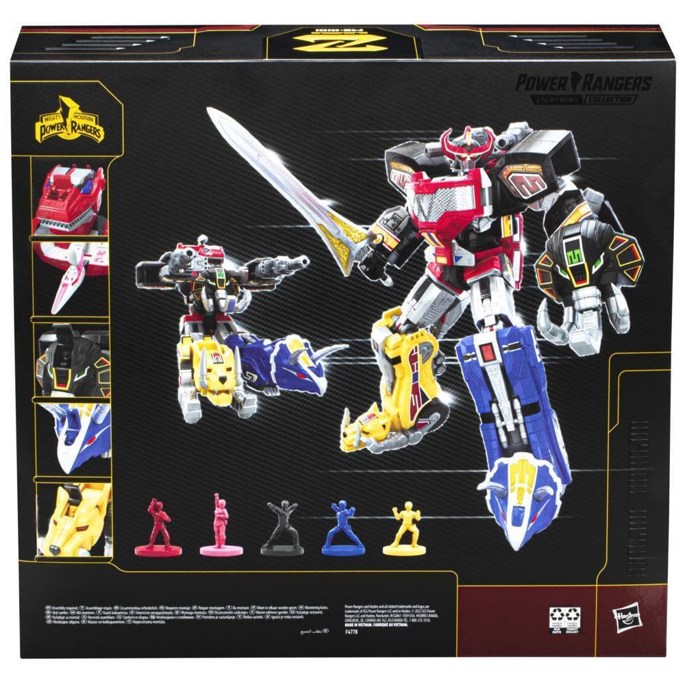 Power Rangers Lightning Collection Zord Ascension Project Dino Megazord 1:144 Scale Collectible
