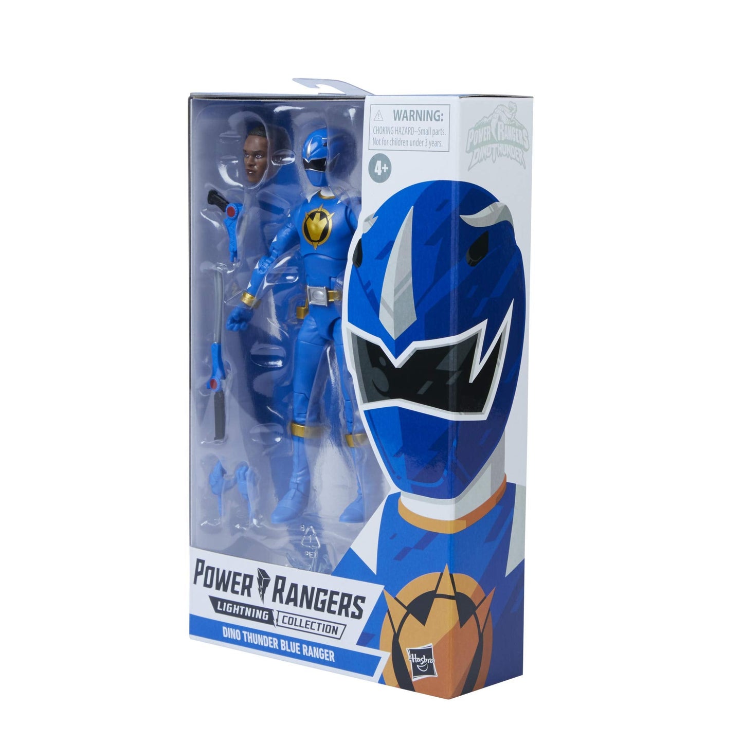 Power Rangers Lightning Collection Dino Thunder Blue Ranger – 6-Inch Premium Collectible Figure