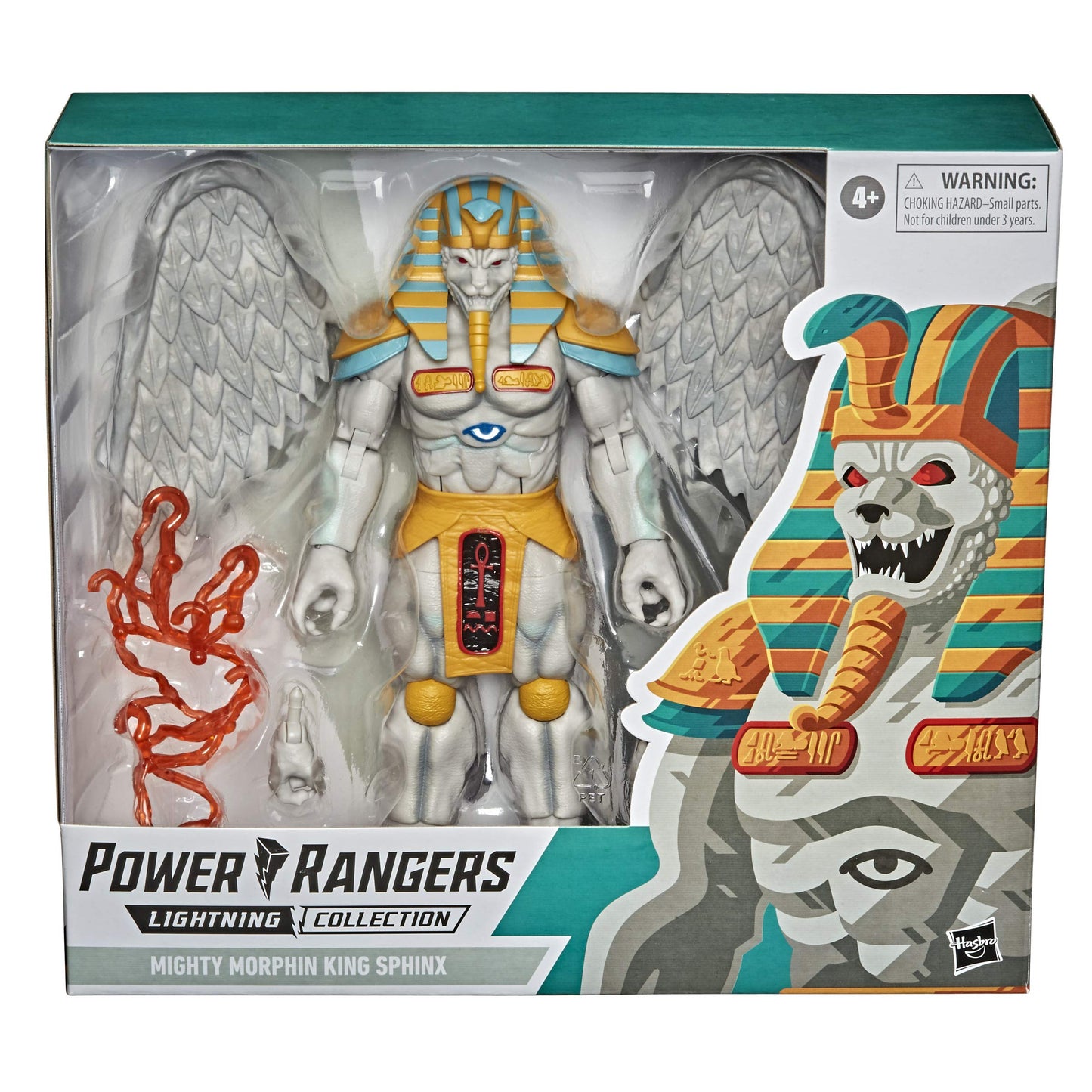 Power Rangers Lightning Collection King Sphinx 8-Inch Premium Monster Figure with Accessories