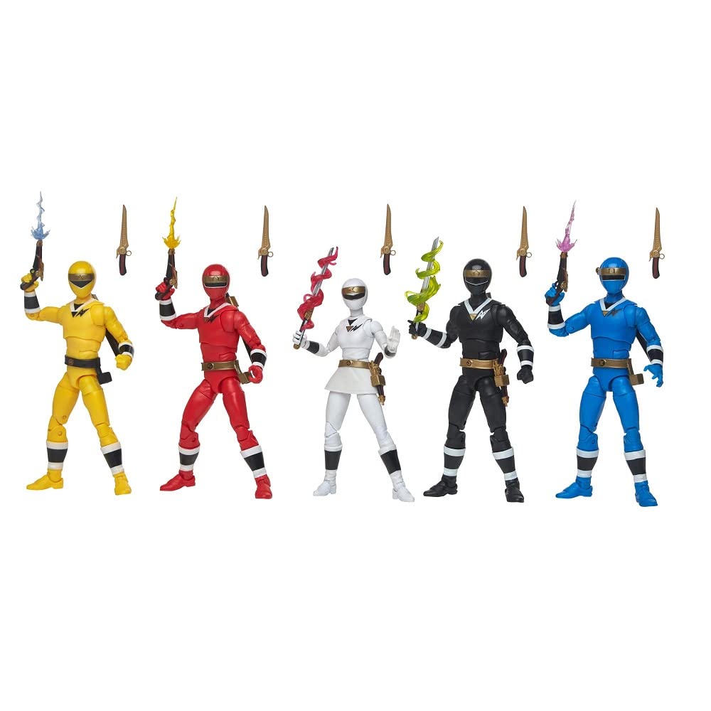 Power Rangers Lightning Collection Alien Rangers of Aquitar 6-Inch Figures (5-Pack) – Amazon Exclusive