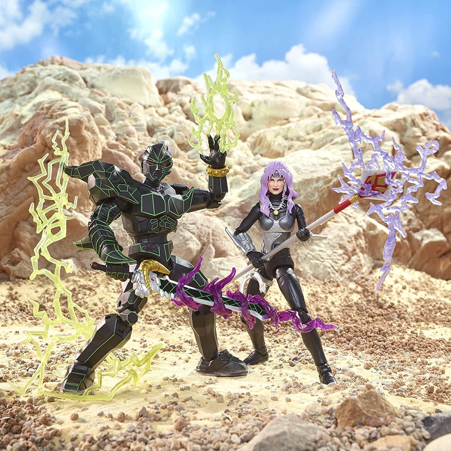 Power Rangers Lightning Collection: In Space Ecliptor & Astronema 6-Inch 2-Pack | Premium Collectible Figures