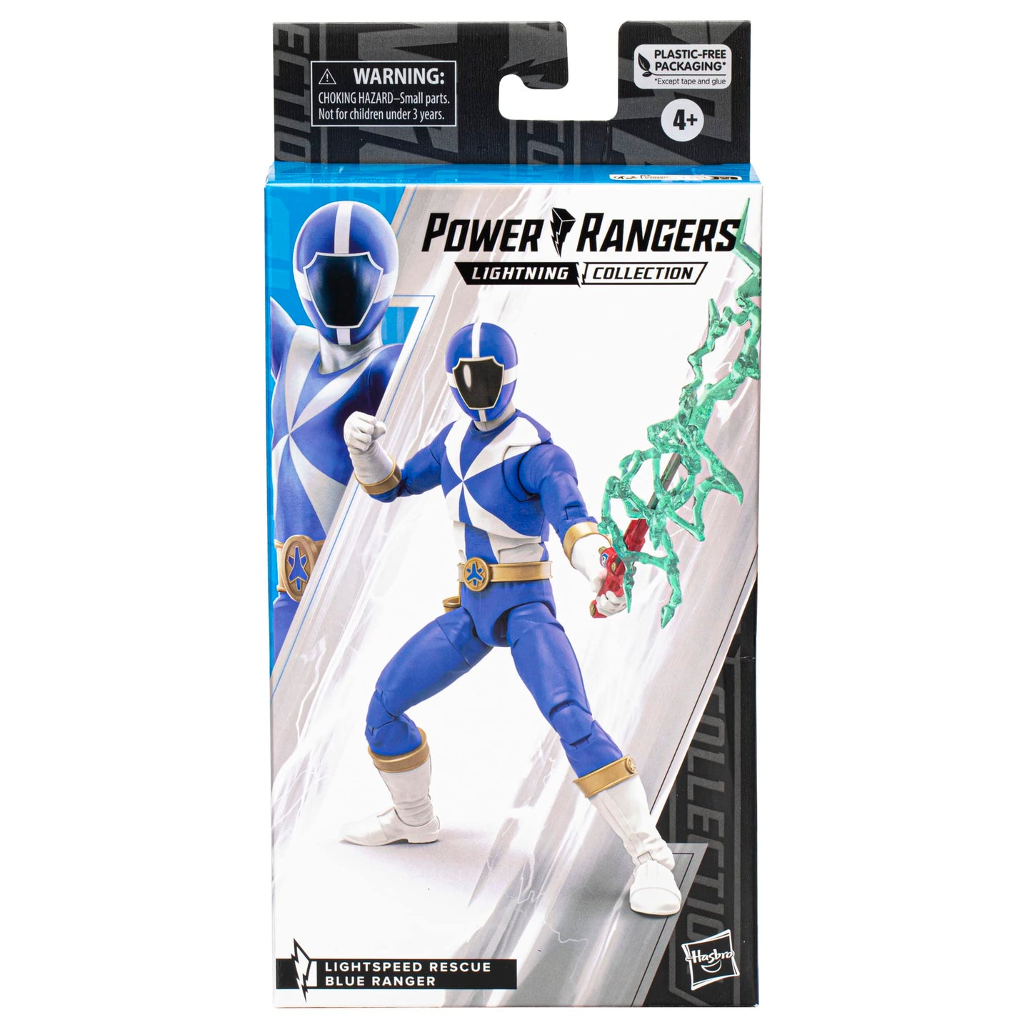Power Rangers Lightning Collection Blue Ranger – 6-Inch Premium Collectible Figure