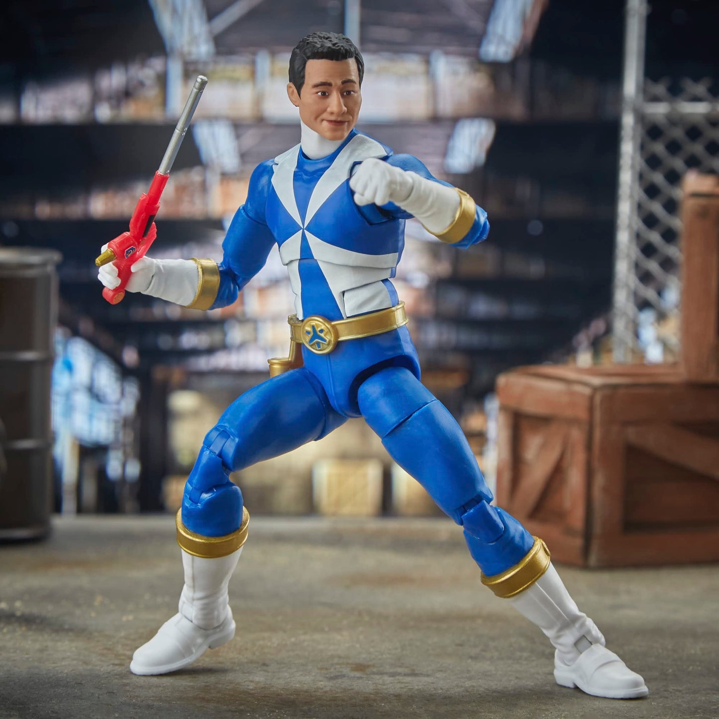 Power Rangers Lightning Collection Blue Ranger – 6-Inch Premium Collectible Figure