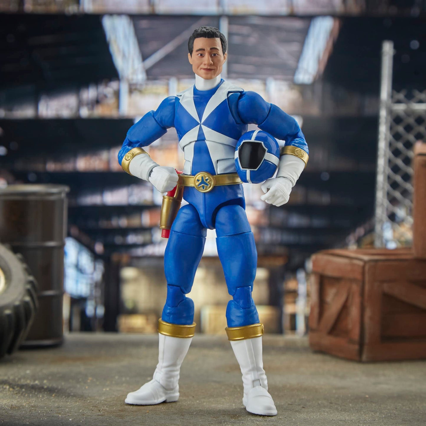 Power Rangers Lightning Collection Blue Ranger – 6-Inch Premium Collectible Figure