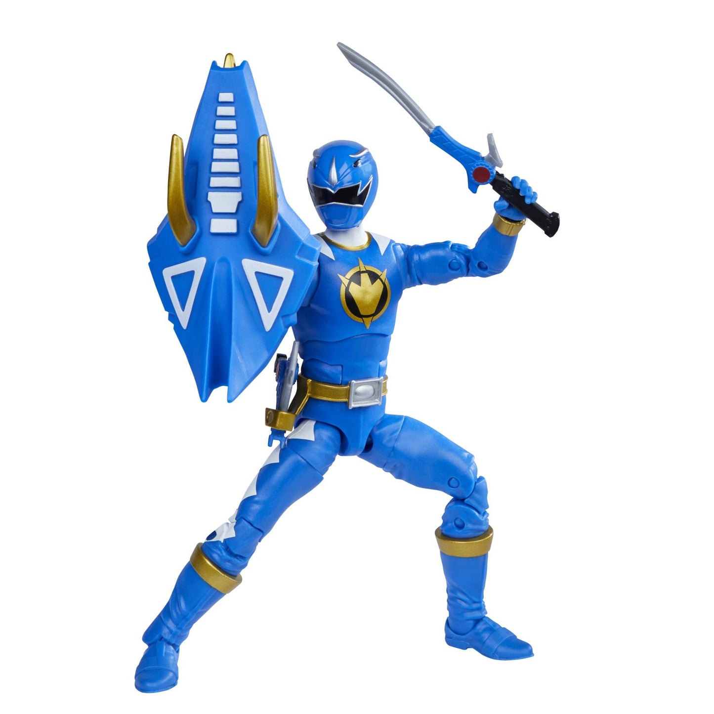 Power Rangers Lightning Collection Dino Thunder Blue Ranger – 6-Inch Premium Collectible Figure