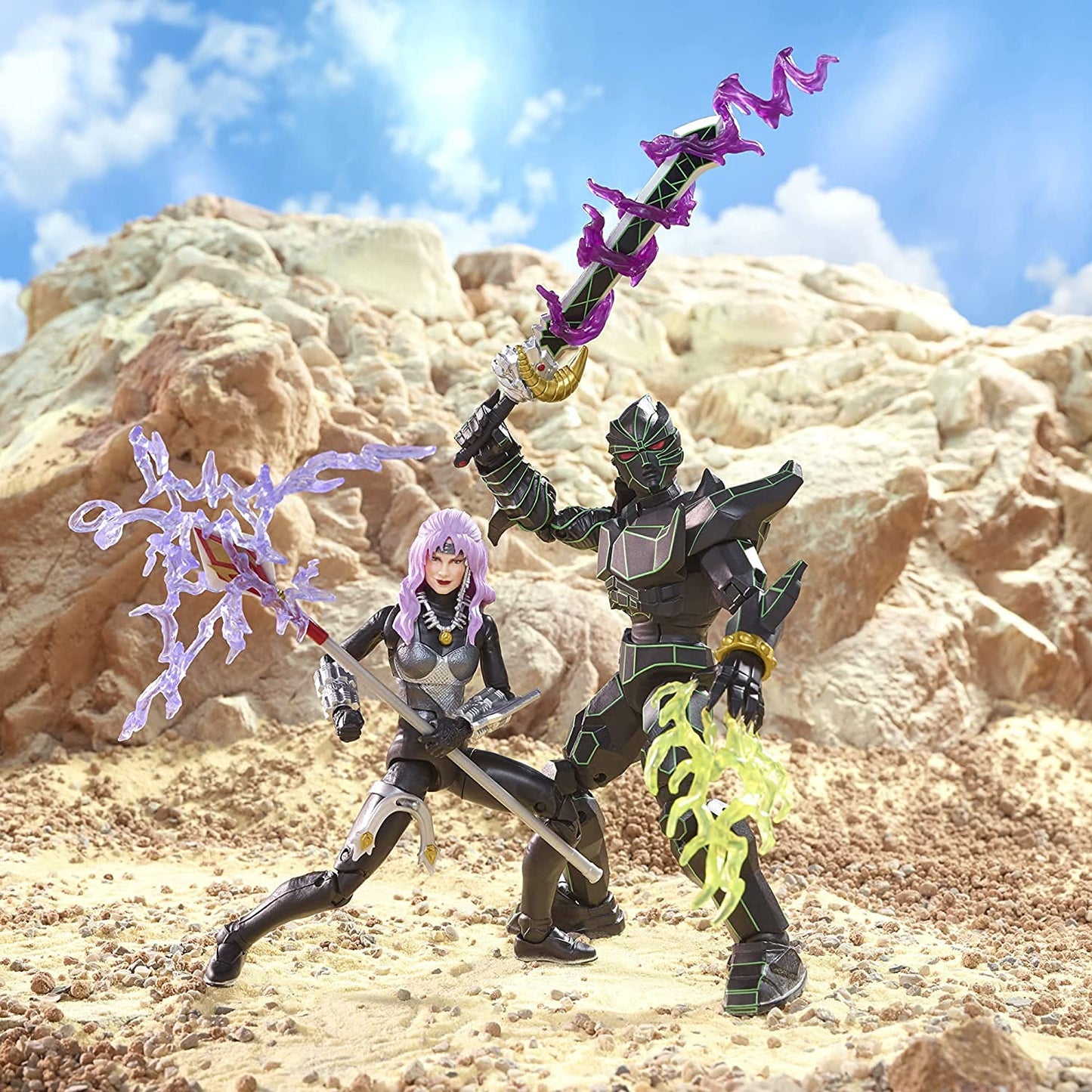 Power Rangers Lightning Collection: In Space Ecliptor & Astronema 6-Inch 2-Pack | Premium Collectible Figures