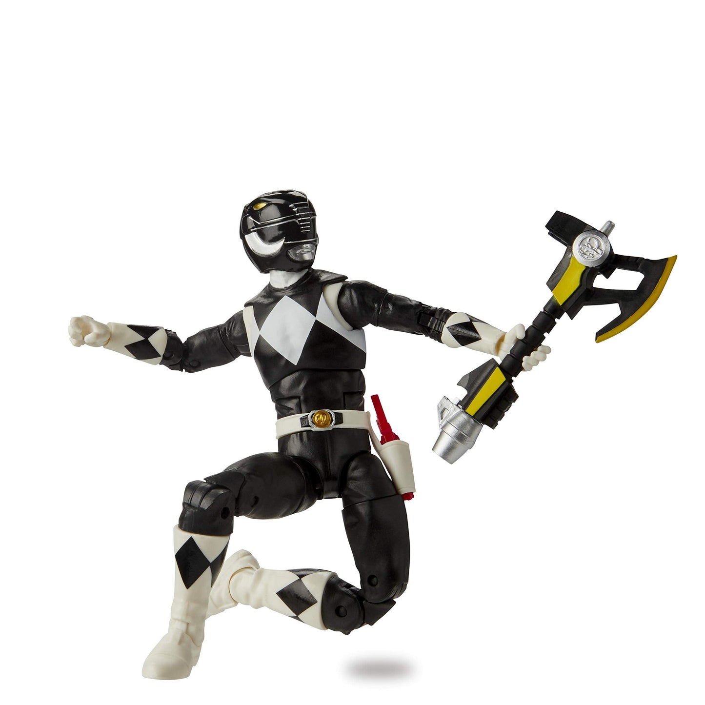 Power Rangers Lightning Collection Mighty Morphin Black Ranger – 6-Inch Premium Collectible Figure with Accessories