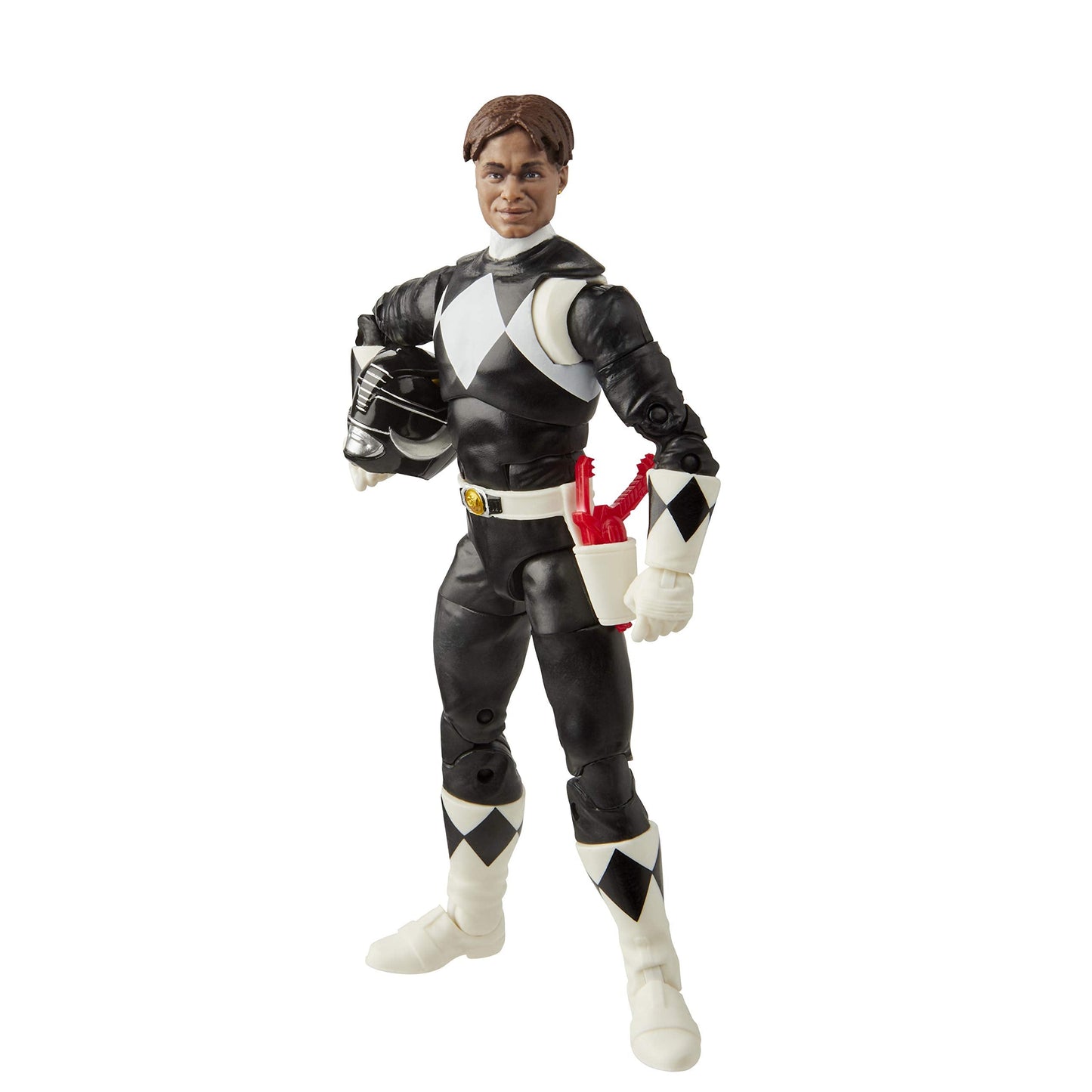 Power Rangers Lightning Collection Mighty Morphin Black Ranger – 6-Inch Premium Collectible Figure with Accessories